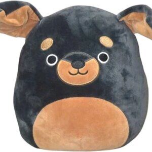 Squishmallow Mateo Rottweiler 8" Dog Puppy Soft Plush Toy Stuffed Animal